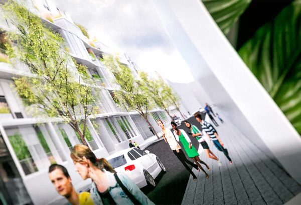 Albert Lago, projet d'appartements